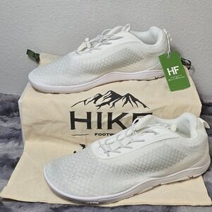 NWT Hike Footwear‎ Cloud White Barefoot Unisex Sneakers Womens 11 EU 42